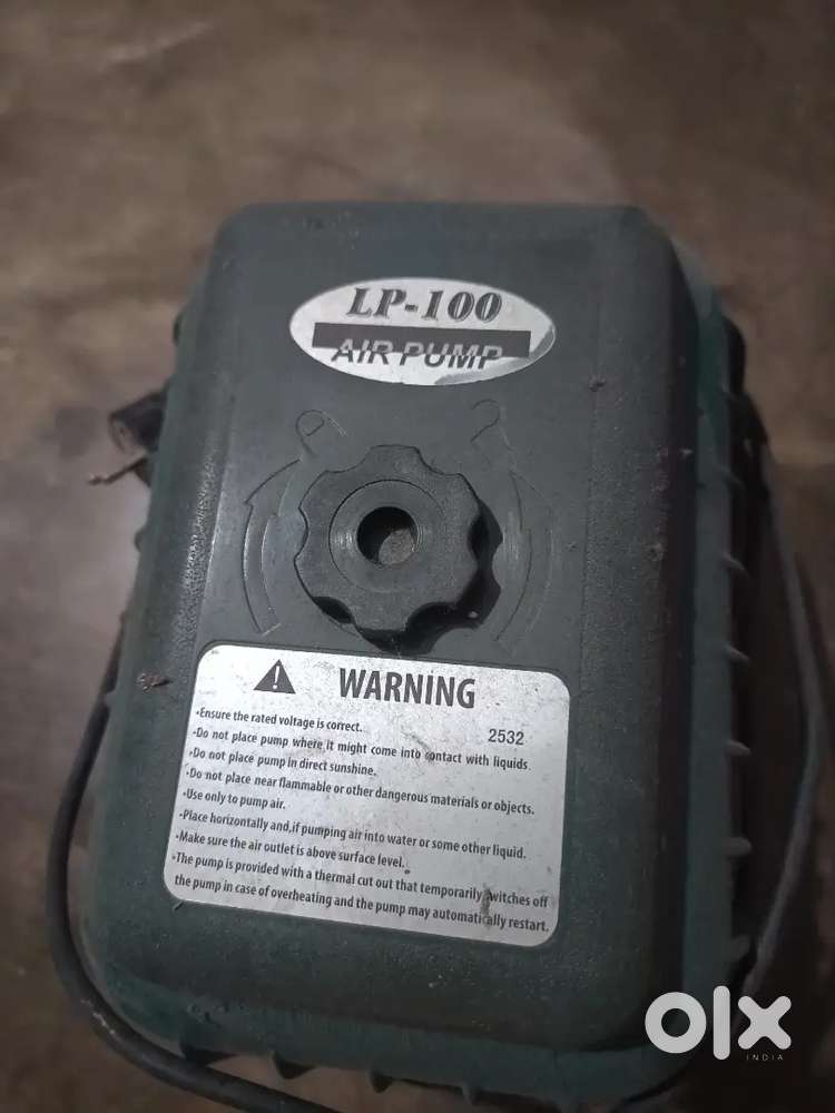 Good condition air pump for fish culture