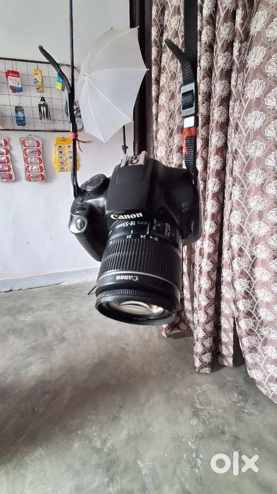 Canon 1300d with leans 18-55,55-250