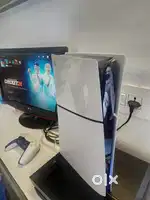 PS5 slim with games.