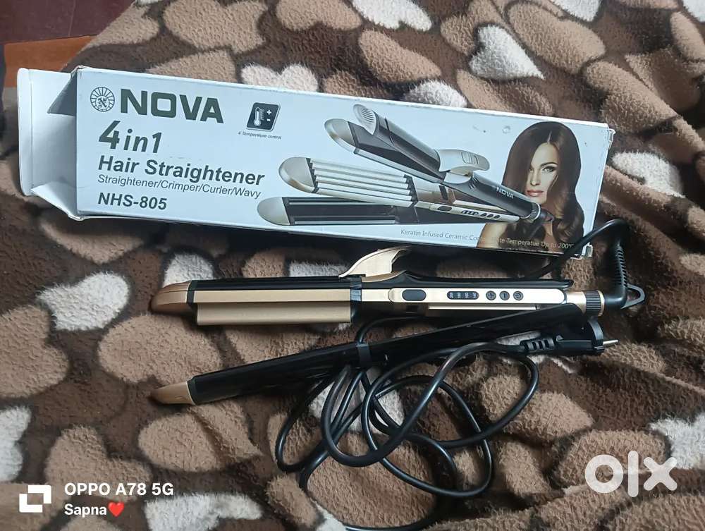 Nova 4 in 1 hair straightener