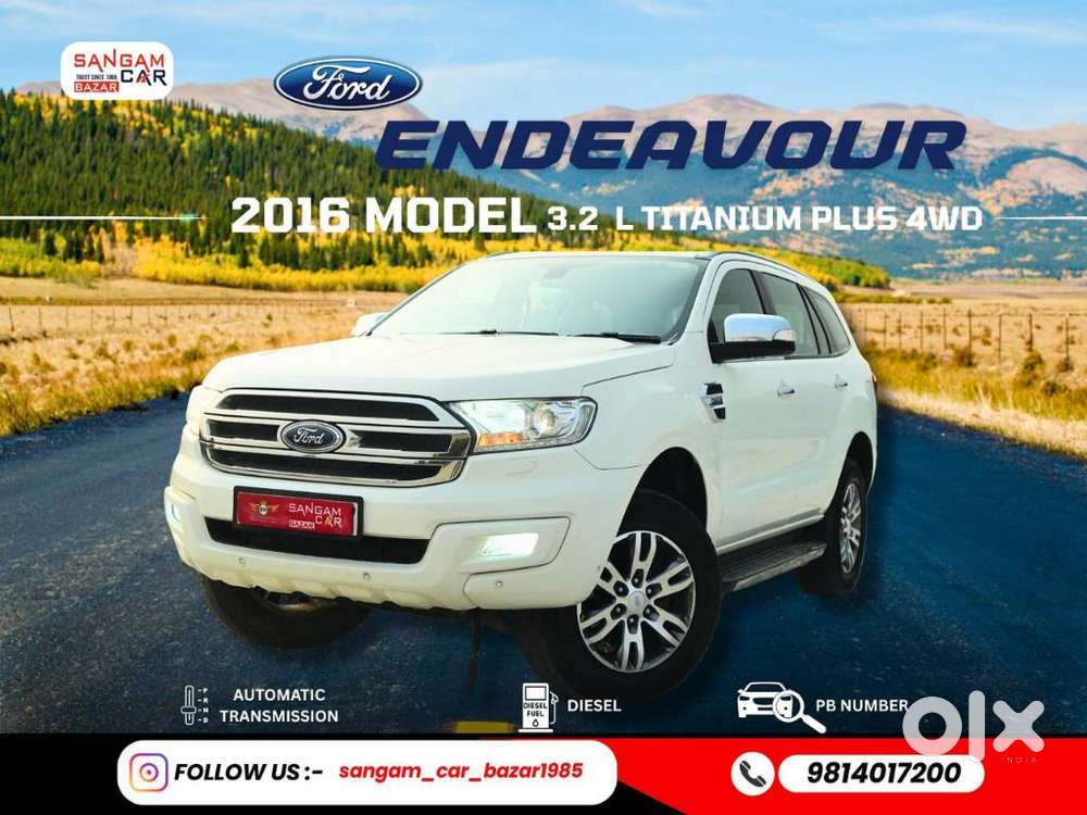 Ford Endeavour 3.2 Titanium 4X4 AT, 2016, Diesel