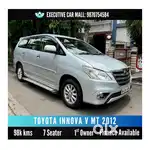 Toyota Innova 2.5 VX 7 STR, 2012, Diesel