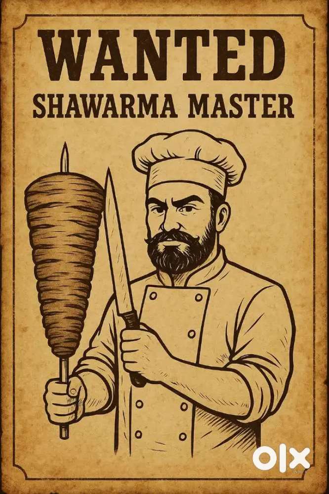 Need Shawarma master