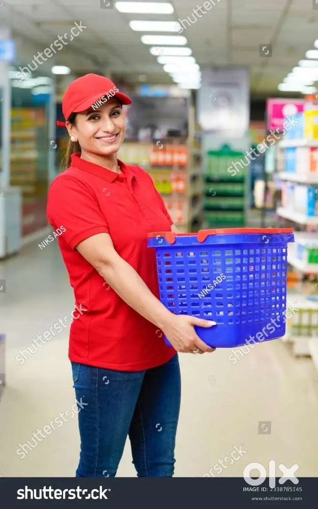 I M Female Girl, I Need Job For Grocery Shop, Rasan Dukan, And Malls,