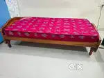 Single bed with mattress