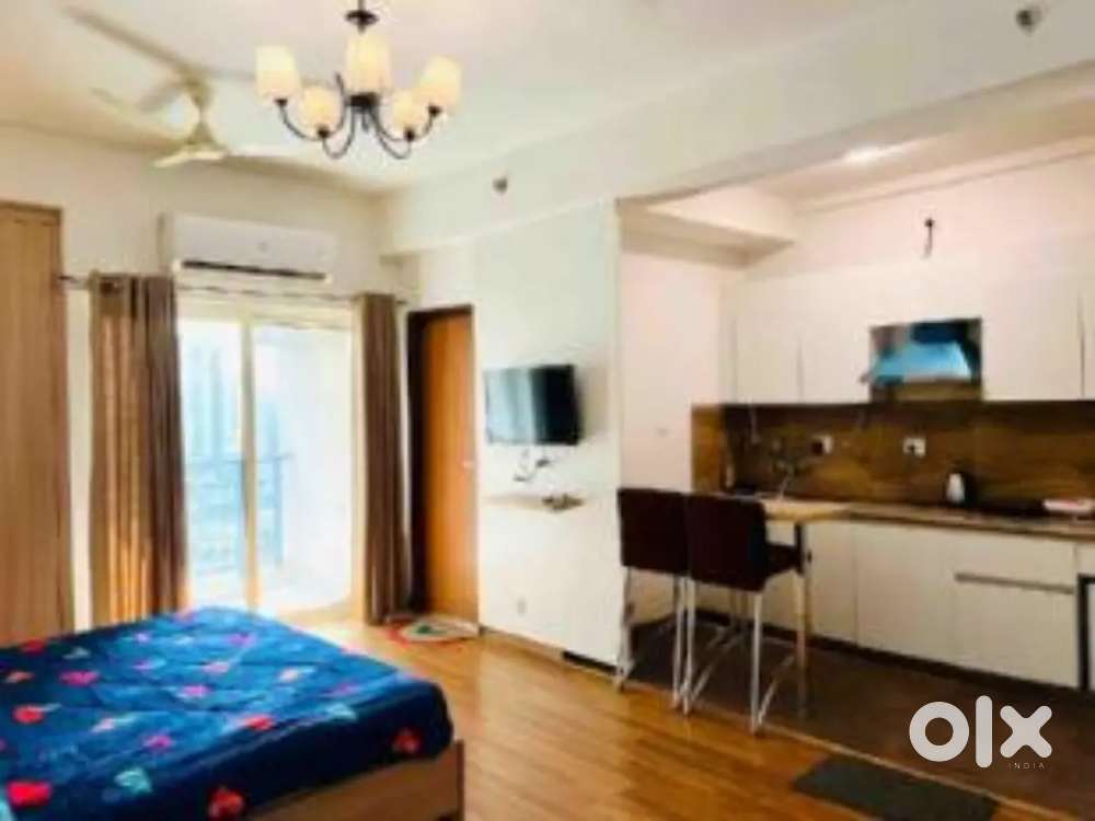 1bhk furnished apartments ready to move gated society with CCTV camera