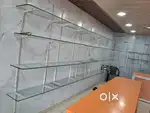 Garments glass fitting and counter ok