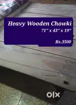 Heavy chauki-Rs.3500, Big single bed-Rs.5500 & Big trunk/baksa-Rs.5199