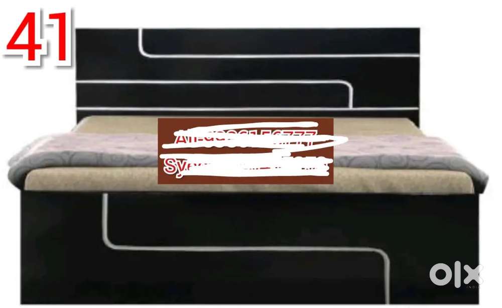 Mini double cot 4x6 without storage 4250