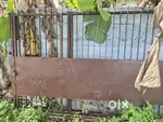 Steel compoud wall gate
