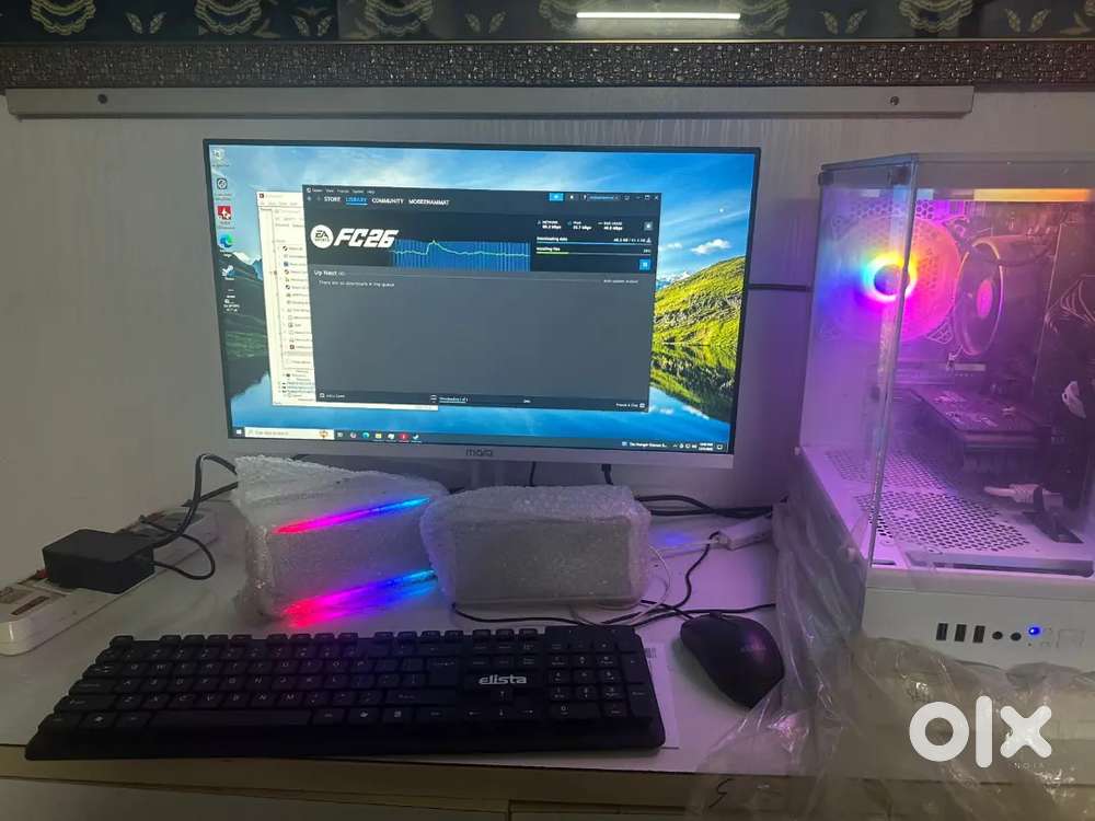 Ryzen 5600GT 24 inch 100hz gaming monitor Ram editing computer pc cpu