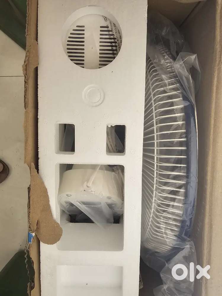 Brand new without use Usha table fan  wall hanging fan