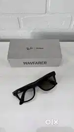 Sun Glass / Ray-Ban Meta Wayfarer Matte Black/ Transitions