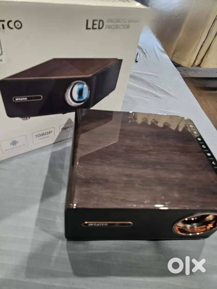 WZATCO A1 LED Smart Projector for Home 11000 Lumen