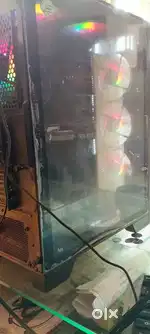 CPU / 8 GB ROM /GB STORAGE 1000 / 8 GB GRAPHICS CARD/+ 9 OTHER FAN