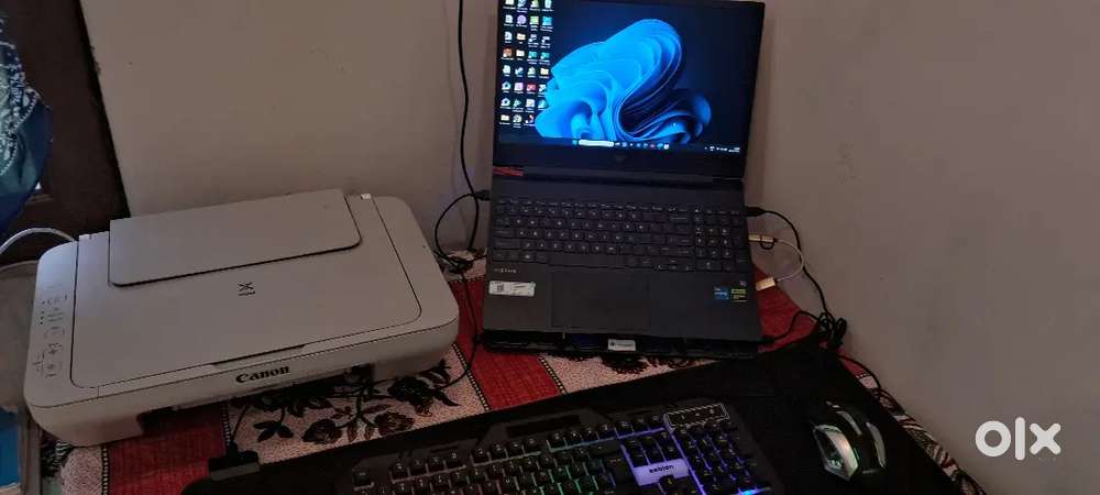 HP VICTUS 13th generation i5 gaming laptop good condition less used