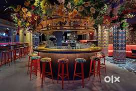Running bar and restaurant available in golf course road