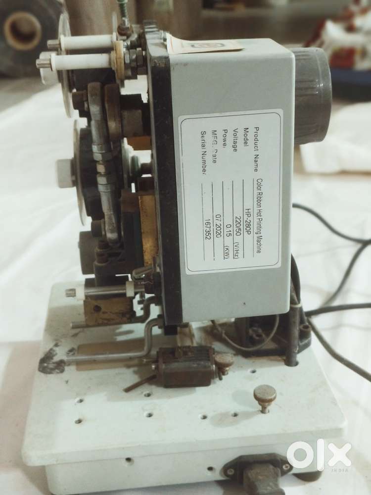 Date printer machine, automatic, with counting, easy to use, user frd