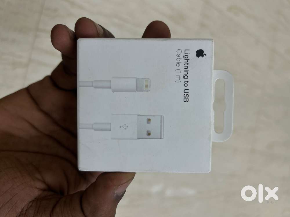 Apple USB to lightning cable