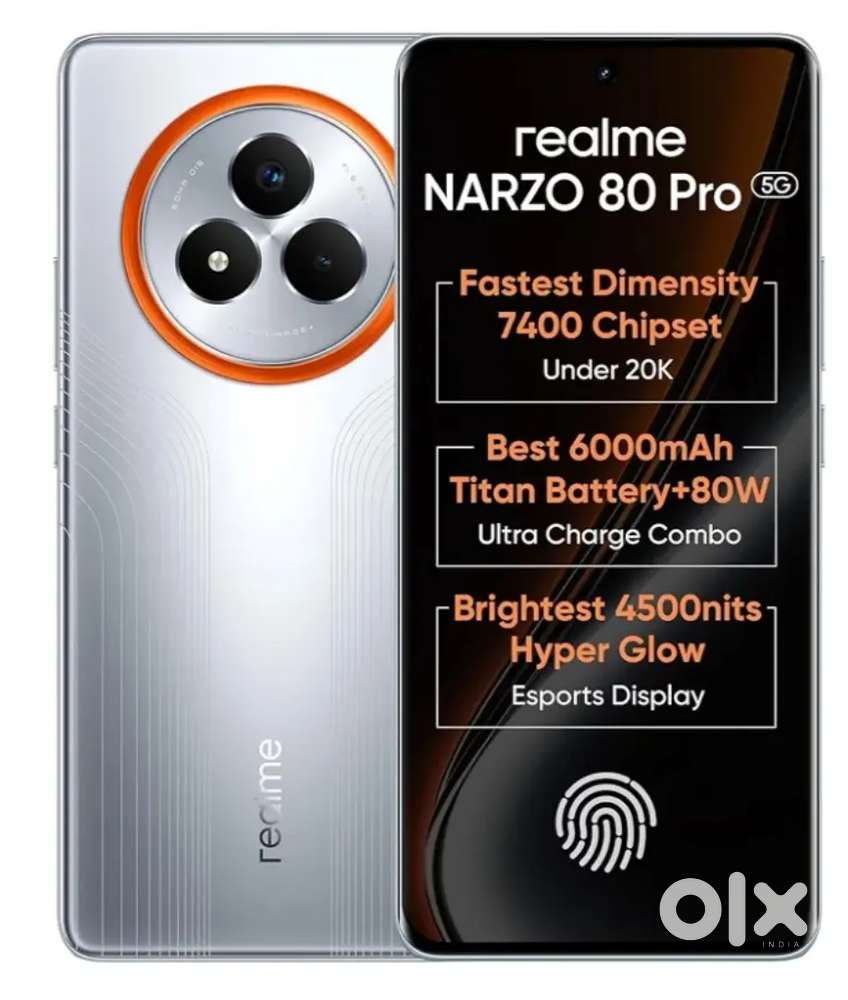 Realme narzo 80 pro for sale 1 month old