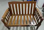 2 Seater Teakwood Sofa