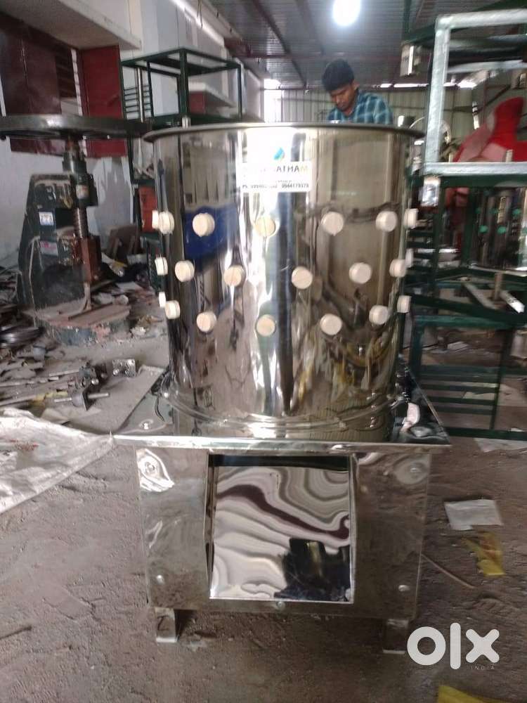 Chicken Feather Cleaning Machine, 3 Birds