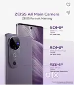 Vivo V40 5g smart phone purple colour phone 8 gb 128 gb