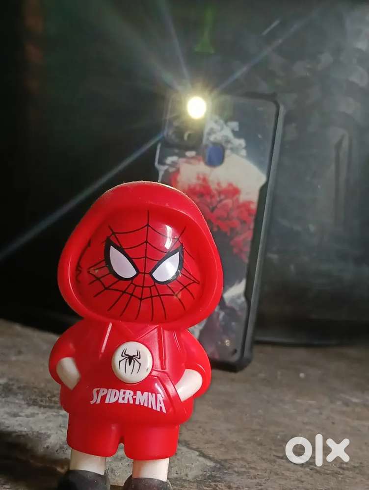 Chibi-style Spider-Man keychain for Marvel fan or collector