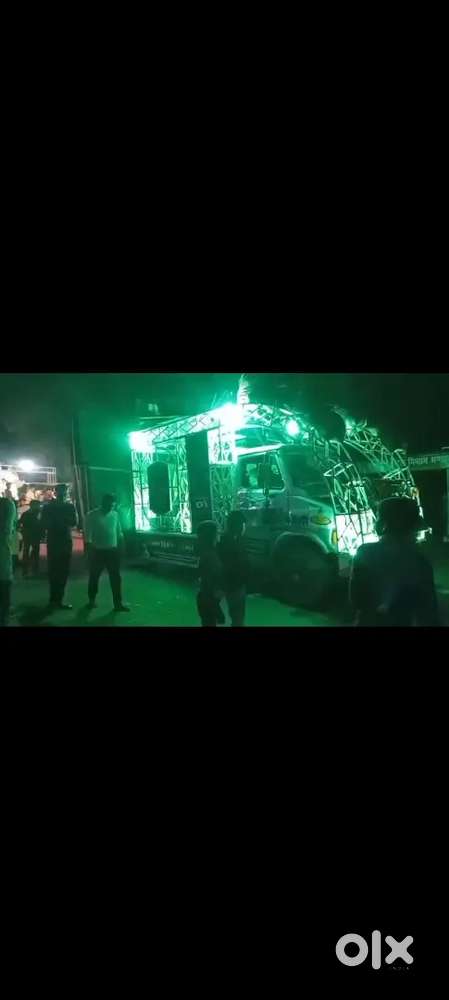 Dj gadi tata 407 aur generator 32 kva