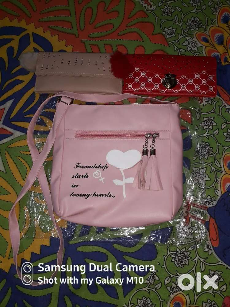 1 Sling Bag and 2 New Women's Purses