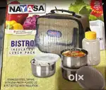 Lunchbox Tiffin Office Bag Water Bottle Steel Container Waterproof FM