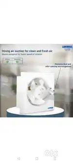Luminous 250mm exhaust fan