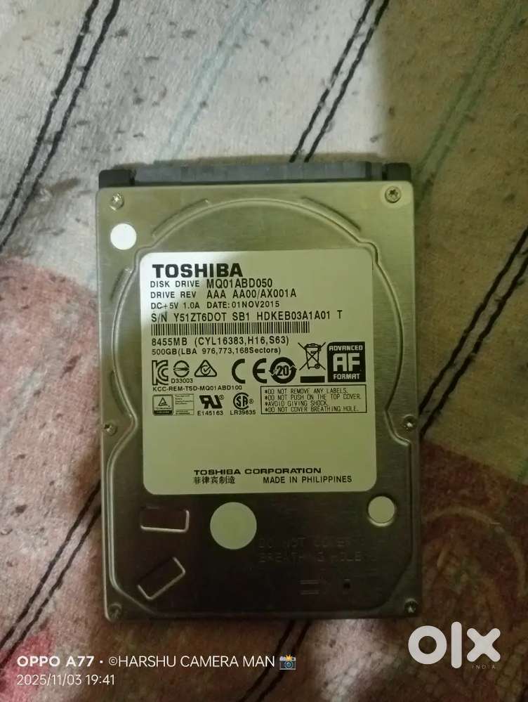 hard drive 500gb brand new condition