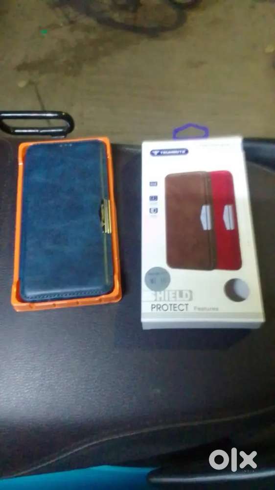 MOBILE LEATHER FLIP POUCH COVERS RS.45