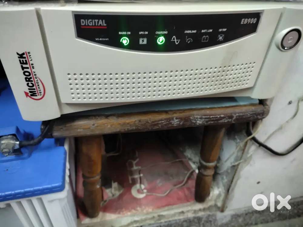 Microtek Inverter and Battery
