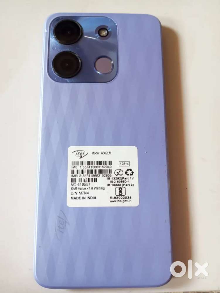 Itel A60s (4+2GB RAM + 128GB) in Good condition