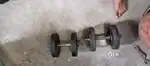 Gym equipment  rod and weight 20 kg