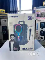 TROLLY SPEAKER BATTERY AND MIC