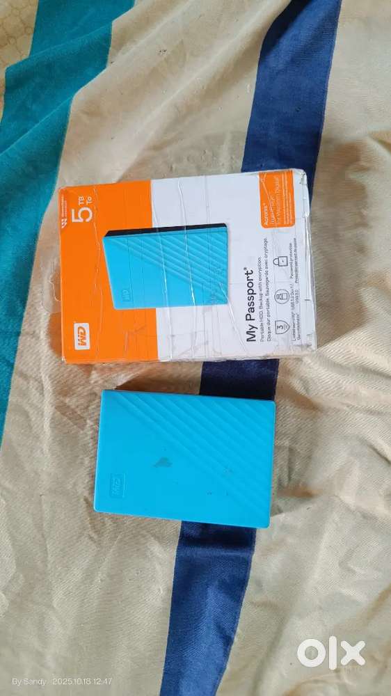 WD 5TB external hard drive -2 Year In warranty