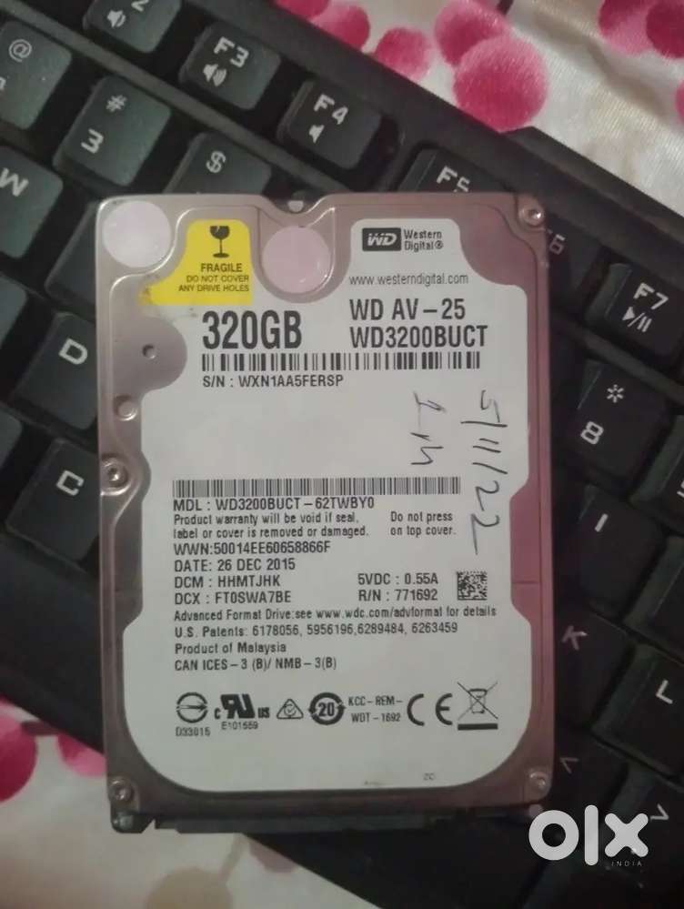 Hard disk 320gb perfect condition