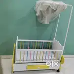 Wooden Cradle Babyhug