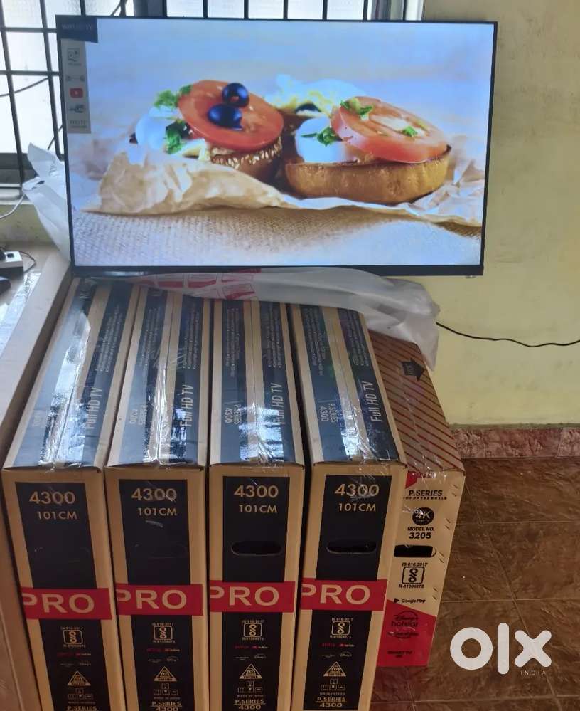 44 inch sony smart Android frameless oled 4k 3yr display waranty 15000