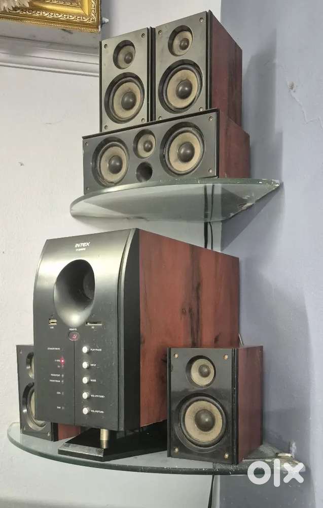 Intex Home Theater 5 Speaker with Wooker