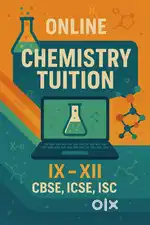 Online Chemistry Tuition for classes 9 to 12 CBSE,ICSE,ISC