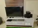 non smart Tv and music system for sale
