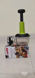 2 in 1 hand press vegetable Chopper (good coice for return gifts)