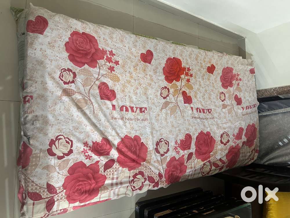 Mattress 4 inch thick (2 nos) with covers