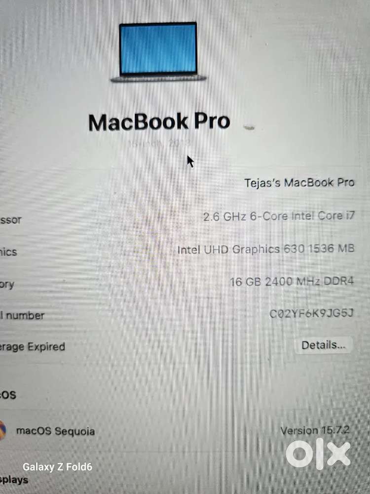 Macbook pro 2018