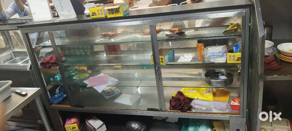 Stainless Steel Rectangular Sweet Display Counter, For

Bakery