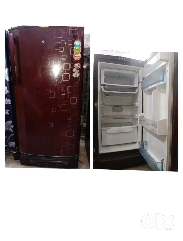 Second hand single door fridge with warranty & free Home delivery